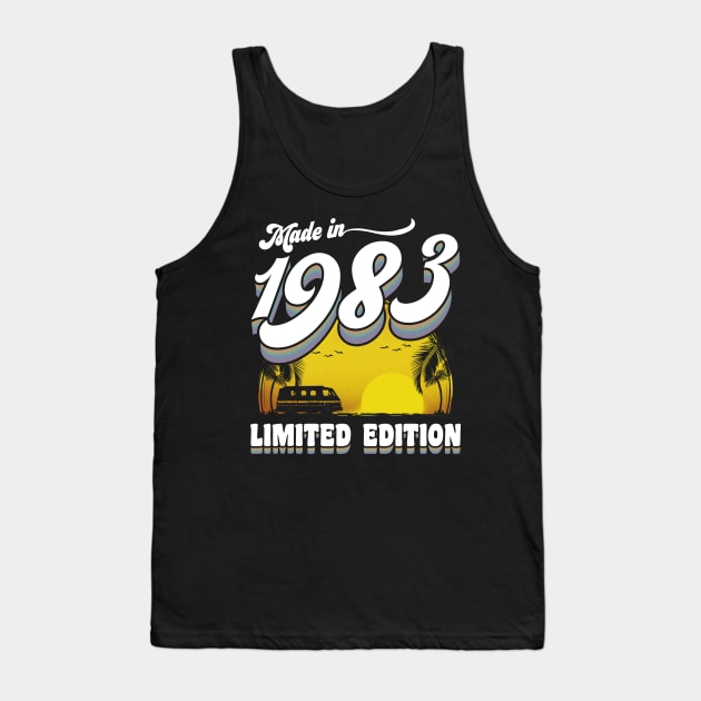 1983 40th Birthday Gift 40 Years Old 40th Birthday Tank Top by KsuAnn